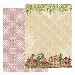 Бумага А4 "Русские традиции. Деревня" (Scrapmama)