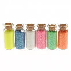 Набор глиттера "Яркие хлопья", 6 шт