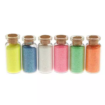 Набор глиттера "Яркие хлопья", 6 шт