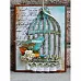 Форма для вырубки "Птичка в клетке" (Sizzix)