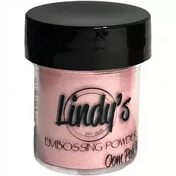 Пудра для эмбоссинга перламутр "Oom pah pah pink" (Lindy's)