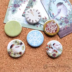 Набор фишек "Воробушки" (ScrapMania)