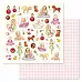 Набор бумаги 20х20 см "Кудряшка", 12 листов (ScrapMania)