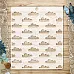 Трафарет 15х18 см "Пчелки. Облака" (ScrapMania)