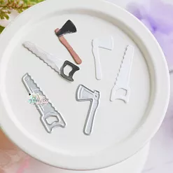 Нож "Летняя история. Топорик и пила", 3,7 см (Hobby-time)