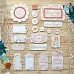 Набор цветного чипборда "Свадебный букет" (ScrapMania)