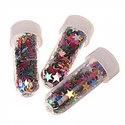 Пайетки-блестки "Звёздочки. Ассорти", 1 шт