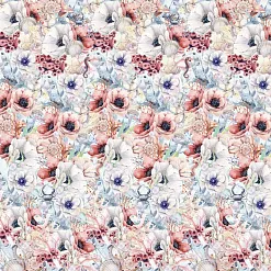 Бумага "Море, я скучала. На волне цветов" (ScrapMania) Бумага "Море, я скучала. На волне цветов" (ScrapMania)