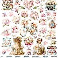 Бумага 30х30 см "Шарман 8" (Fantasy) Бумага 30х30 см "Шарман 8" (Fantasy)