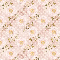 Бумага "Винтажные мысли. Кружево пионов" (ScrapMania)