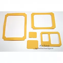Набор ножей для вырубки "Большие ярлыки" (Spellbinders)