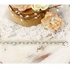 Украшение из чипборда "Бордюр. Цветы" (LeoMammy)