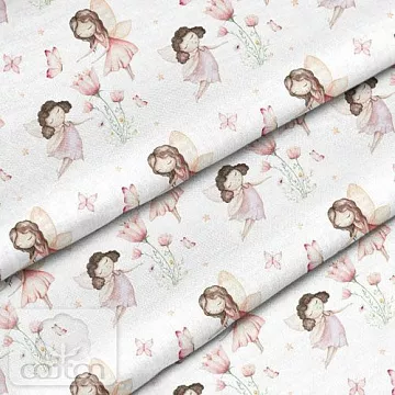 Отрез ткани 79х50 см "Луговые феи" (Cotton)