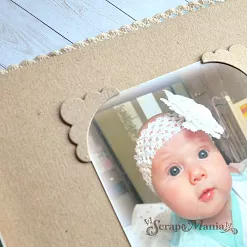 Нож "Уголки. Детские", 5,5х5,5 см (ScrapMania)