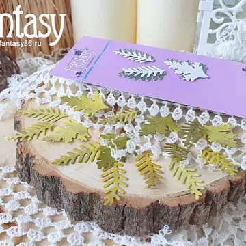 Нож "Три листа 1323", 2,9х3,2 см (Fantasy)