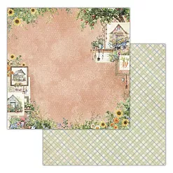 Набор бумаги 20х20 см "Вдали от города", 9 (Ромалетта)