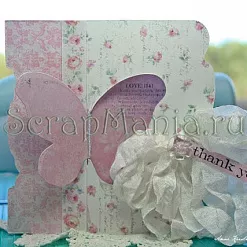 Форма для вырубки края "Бабочки" (Sizzix) Форма для вырубки края "Бабочки" (Sizzix)