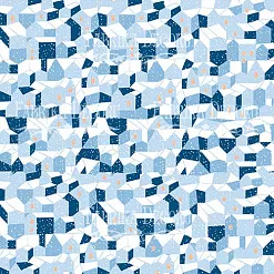 Набор бумаги 30х30 см "Winter in the city", 10 листов (Фабрика Декору)