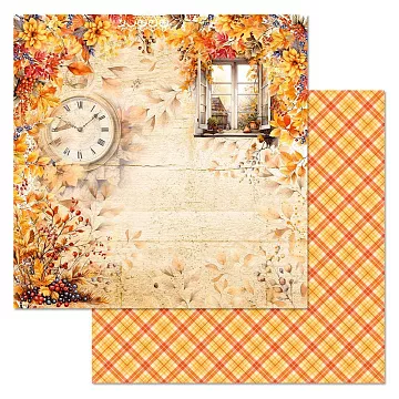 Бумага "Времена года: осень. Время мечтать" (ScrapMania)