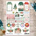 Скрап-карта А4 "Год быка. Ярлычки" (ScrapMania)
