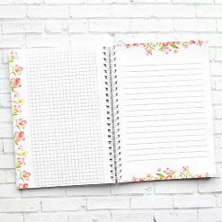 Заготовка для блокнота 14х20 см "Весна. Розовые цветы" (ScrapMania)