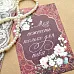 Набор готовых открыток А6 в конверте "Марсала", 12 шт (ScrapMania)