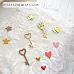 Нож "Первая любовь. Ключ и сердечки", 1,4х3,2 см (ScrapMania)
