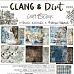 Набор бумаги 30х30 см "Clang & dirt", 6 листов (CraftO'Clock)