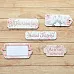 Набор цветного чипборда "Свадебный букет" (ScrapMania)