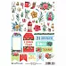 Скрап-карта А4 "Сказка на Рождество. Картинки и теги" (ScrapMania)