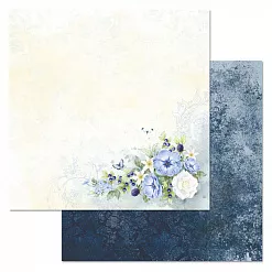 Набор бумаги 30,5х30,5 см "Небесная роса", 12 листов (ScrapMania)