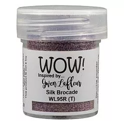 Пудра для эмбоссинга непрозрачная "Silk Brocade. Шелковая парча" (WOW)