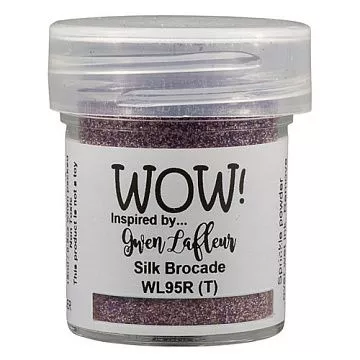 Пудра для эмбоссинга непрозрачная "Silk Brocade. Шелковая парча" (WOW)