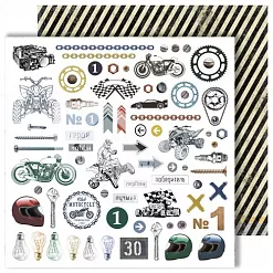 Бумага "Время впечатлений. Техника" (DreamLight Studio) Бумага "Время впечатлений. Техника" (DreamLight Studio)