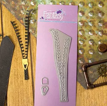 Набор ножей для вырубки "Замок молния. Зип-Зип" (Fantasy)