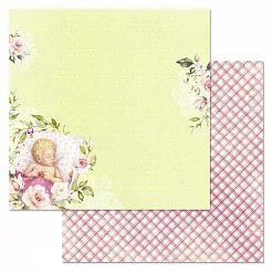 Набор бумаги 30,5х30,5 см "Кудряшка", 12 листов (ScrapMania)