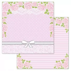 Набор бумаги 30,5х30,5 см "Теперь семья", 15 листов (ScrapMania)