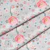 Отрез ткани 79х50 см "Птички на сером" (Cotton)