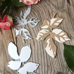 Нож "Листья роз", 6х8,7 (MimiCut) Нож "Листья роз", 6х8,7 (MimiCut)