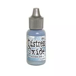 Заправка к подушечке Distress Oxide "Stormy Sky", 15 мл (Ranger)