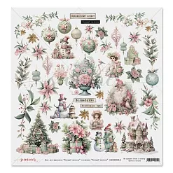 Бумага 30х30 см "Загадай желание. Лист для вырезания" (Summer Studio)