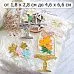Нож "Клош. Нарцисс под куполом", 4,6х6,6 см (ScrapMania)