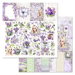 Бумага "Времена года: весна. Картинки" (ScrapMania) Бумага "Времена года: весна. Картинки" (ScrapMania)