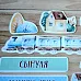 Набор высечек из бумаги "Веселый паровозик" (ScrapMania)
