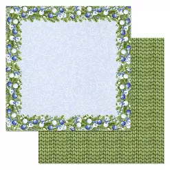 Бумага "Волшебный снегопад. Морозные завитки" (ScrapMania) Бумага "Волшебный снегопад. Морозные завитки" (ScrapMania)