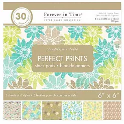 Набор бумаги 15х15 см "Sandstorm", 30 листов (Multicraft)