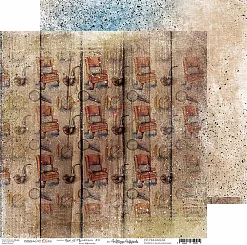 Бумага 30х30 см "Age of mysteries 06" (CraftO'clock)