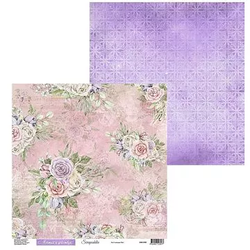 Бумага 30х30 см "Феи. Лист 05" (Scrapodelie)