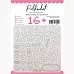 Набор украшений из чипборда "16" (Polkadot)