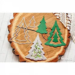 Набор ножей для вырубки "Шейкер. Ёлки" (AgiArt)